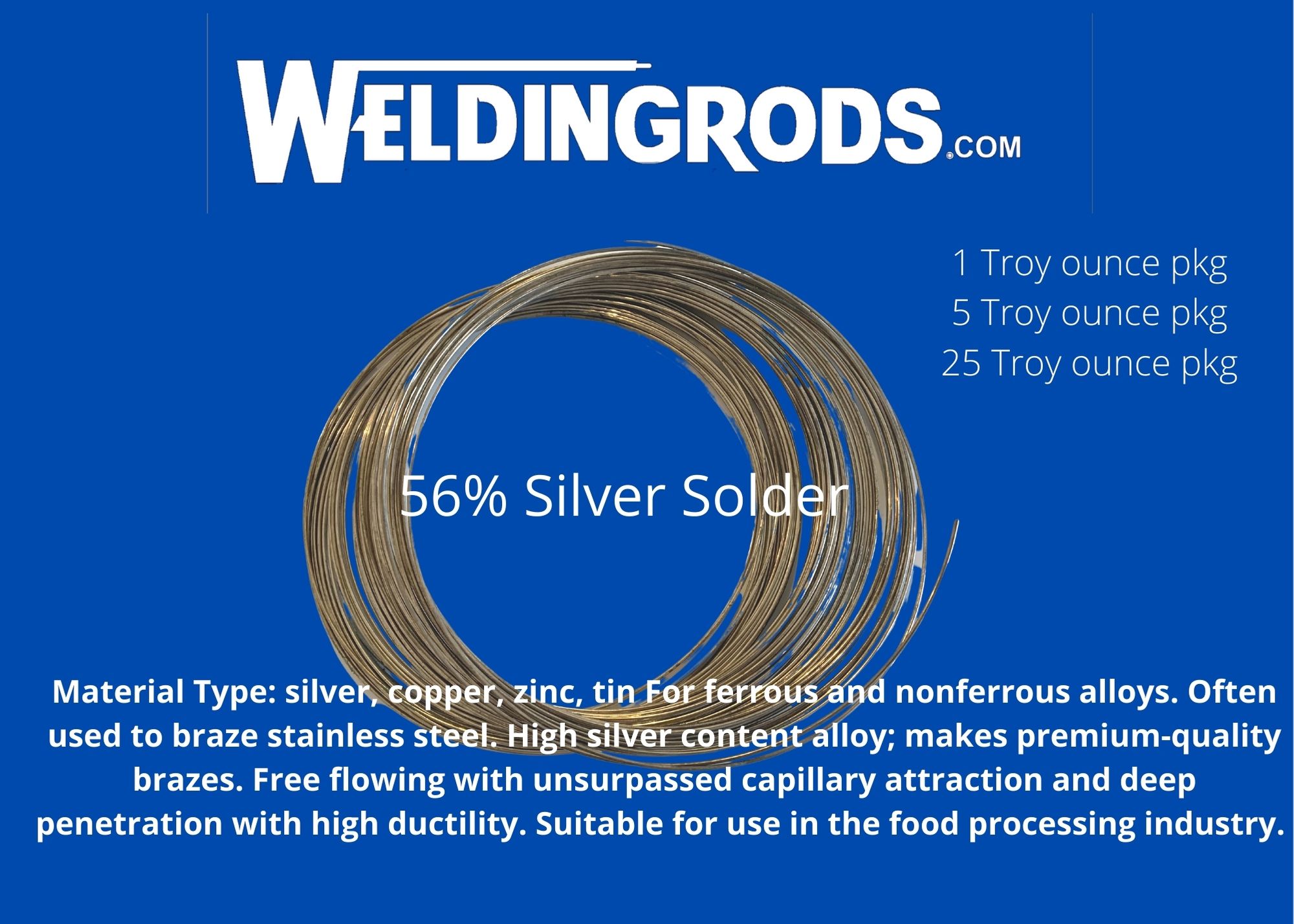 WR56 Silver Solder (Over Stock) 